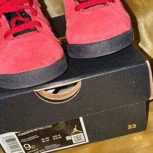 Jordan Retro Red Sneakers